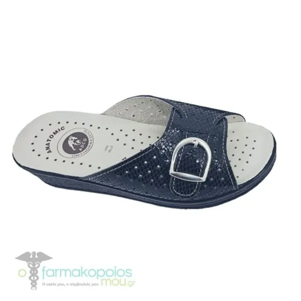 ADCO 09120 Women's Slippers Plain, 1pair - Μπλέ