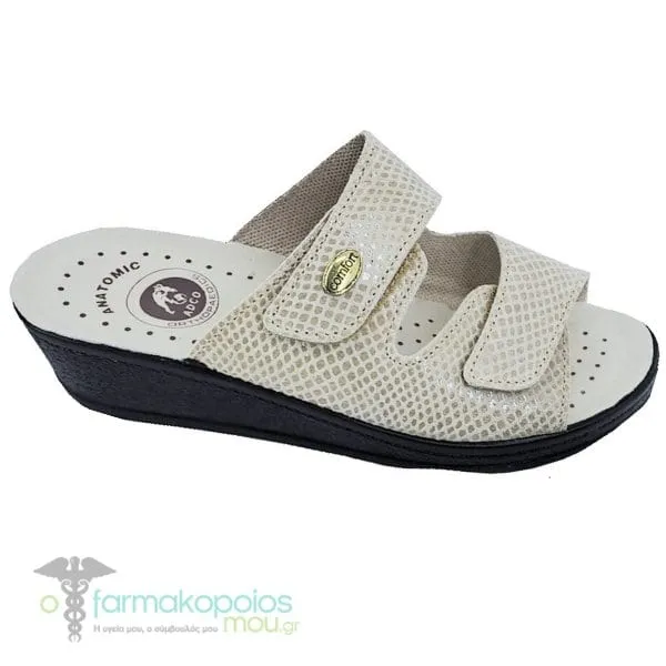 Adco Anatomical Sandal Plain Artemis Beige, 1pair - Μπέζ