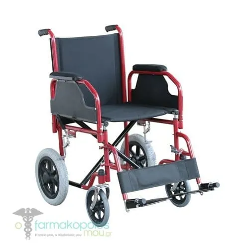 Adco Wheelchair (13250) Folding Medium Wheels - Side Detachable, 1 Piece