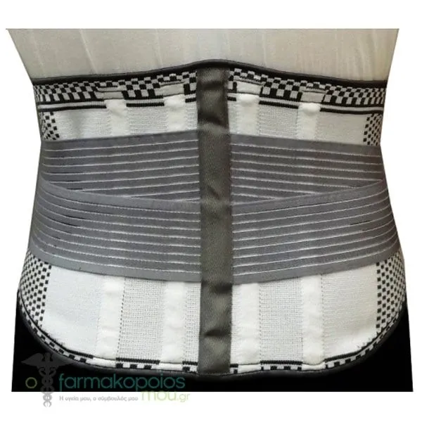 ADCO Ζώνη Οσφύος 3D με 4 Μπανέλλες &amp; Δέστρες (04485) 28cm, 1τεμ