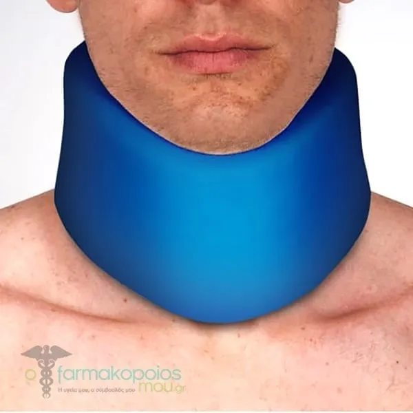 Adco Neck Collar Soft Height 8cm (01120) One Size, 1pc - Μπλέ