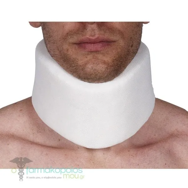 Adco Neck Collar Soft Height 8cm (01120) One Size, 1pc - Άσπρο