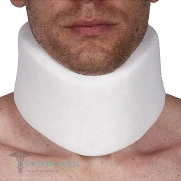 Adco Αυχενικό Κολλάρο Ημίσκληρο 8cm (01130) Λευκό One Size, 1τεμ