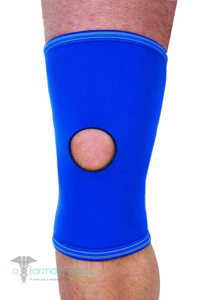 Adco Plain Neoprene Knee Pad with Hole (05203) Suitable for chondropathy, arthritis, osteoarthritis, post-traumatic, 1 piece