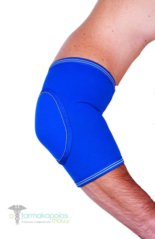 ADCO Neoprene Protective Elbow Pad 2mm (03102) with inner cotton lining & pad to protect against impacts, Suitable for swelling, arthritis & elbow protection during sports or work, 1 pc