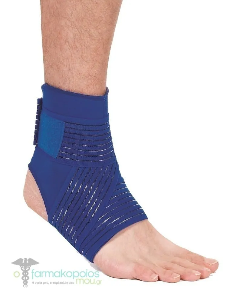 Adco 2mm Neoprene Ankle Splint (05403) Better fit and compression, Suitable for prevention and rehabilitation of moderate ankle injuries, 1pc