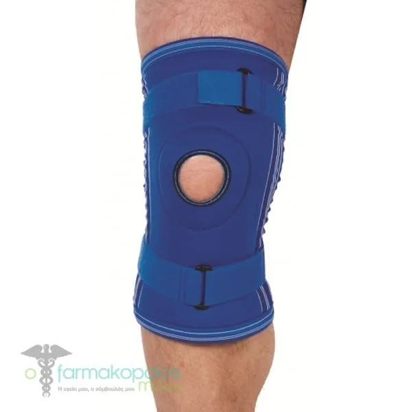 Adco 4mm Neoprene Knee Pad Reinforced with 4 Spiral Busks & Straps (05211) Suitable for chondropathy, arthritis, 1pc