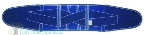 Adco Lumbar Belt Reinforced "Camp" Neoprene (04414) with 4 busks and Velcro closure, Suitable for acute or chronic low back pain, sciatica, post-traumatic muscle, ligament injuries, 1 piece