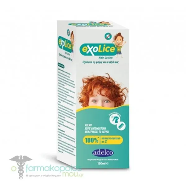 Adelco ExoLice Hair Lotion, 120ml