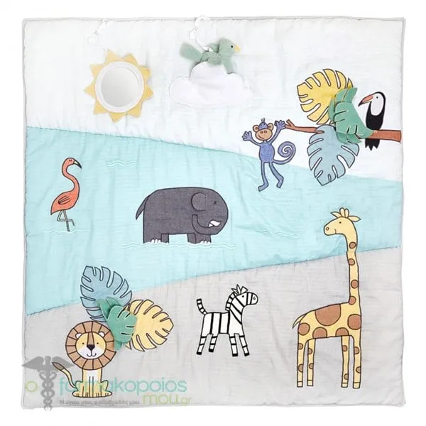 Aden + Anais Baby Playmat Jungle Jam (114 x 114cm), 1pc