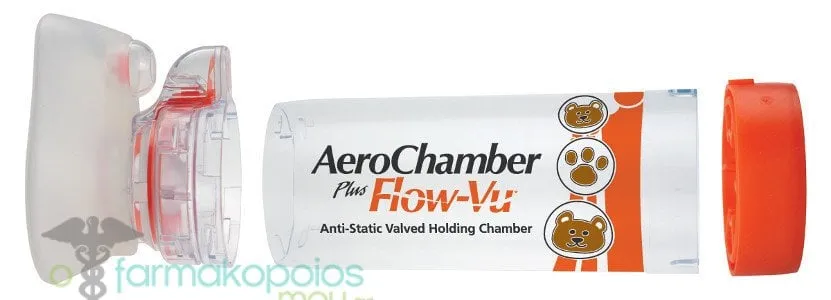 AeroChamber Plus Bρεφικός Aεροθάλαμος Eισπνοών 0-18m, 1τεμ
