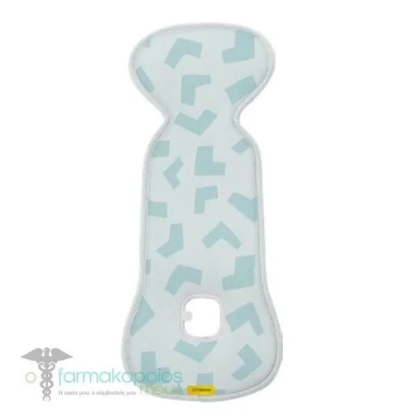 AeroMoov Air Layer Anti-Sweat Cover for Classic Car Seat 0-13Kg, 1pc - Tetris Pastel Blue