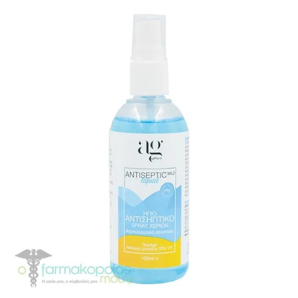AG Pharm Antiseptic Mild Spray Mild Hand Sanitizer, 100ml