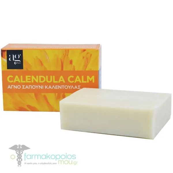 AG Pharm Calendula Calm Μπάρα Σαπουνιού με Καλέντουλα, 110g