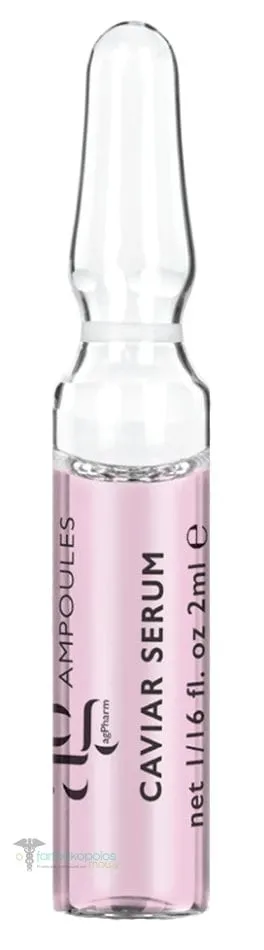 AG Pharm Caviar Serum Anti-aging & restoration serum with special caviar extract, 1 amp x 2ml
