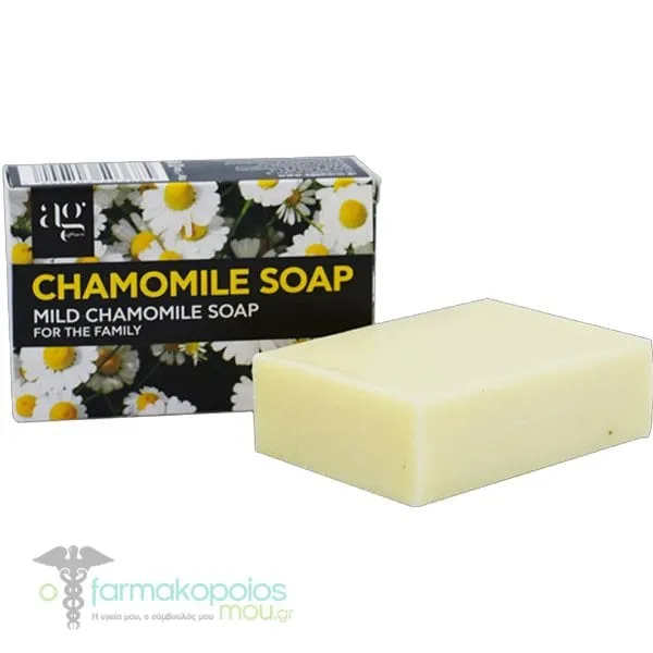 AG Pharm Chamomile Soap Αγνό Σαπούνι Χαμομηλιού, 110g