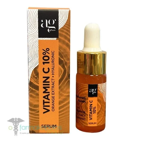 Ag Pharm Vitamin C 10% Anti-Aging Facial Serum with Vitamin C, 10ml
