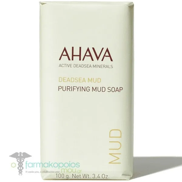 Ahava Dead Sea Mud Purifying Dead Sea Mud Soap, 100g