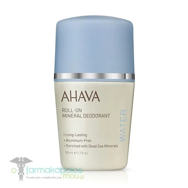 Ahava Roll-On Mineral Deodorant, 50ml