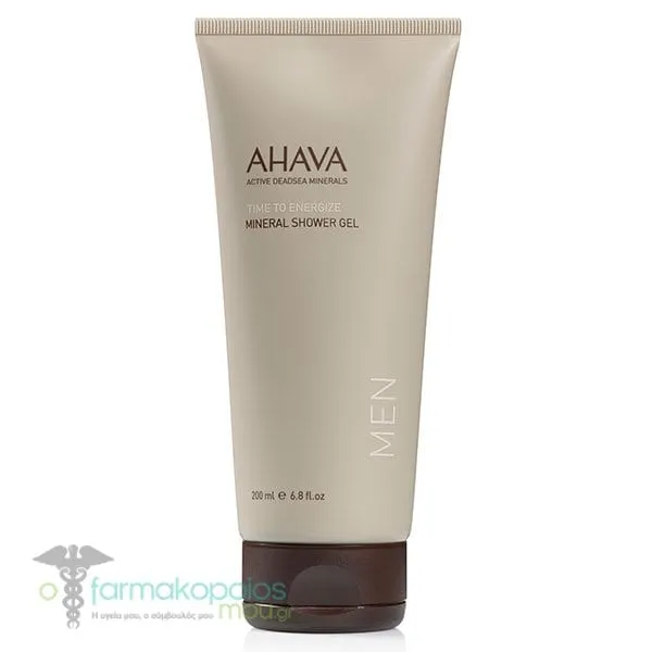 Ahava Men's Mineral Shower Gel, 200ml