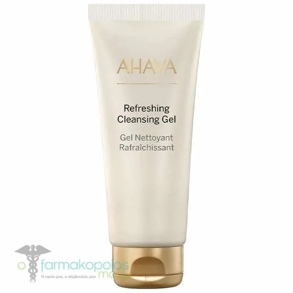 Ahava Refreshing Cleansing Gel Καθαριστικό Προσώπου για Ενυδάτωση &amp; Αναζωογόνηση, 100ml