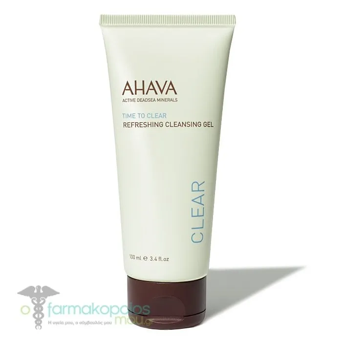Ahava Time To Clear Refreshing Cleansing Gel, 100ml