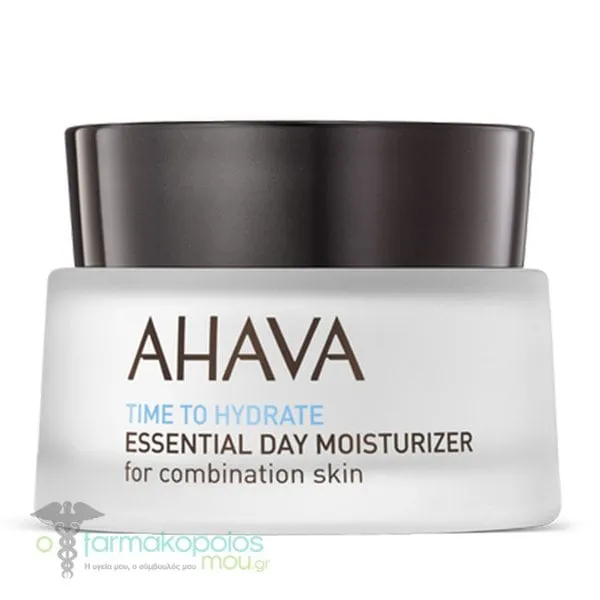 Ahava Time To Hydrate Essential Day Moisturizer Combination Skin, 50ml