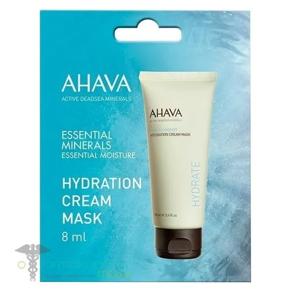 Ahava Time To Hydrate Hydration Cream Mask, 8ml