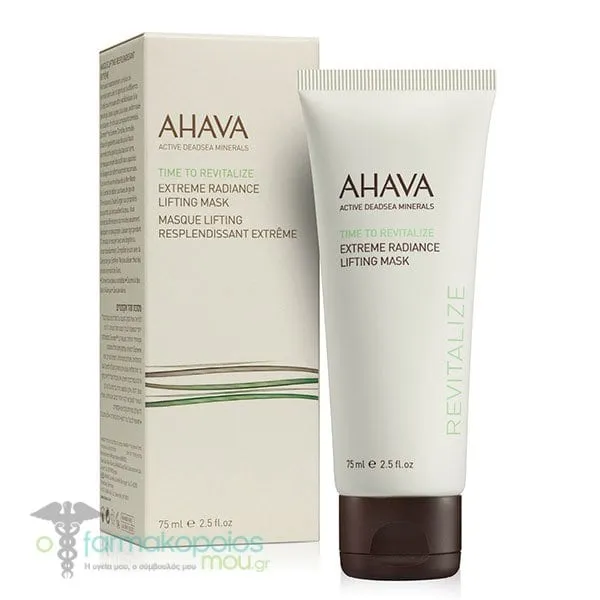 Ahava Time To Revitalize Extreme Radiance Lifting Mask, 75ml