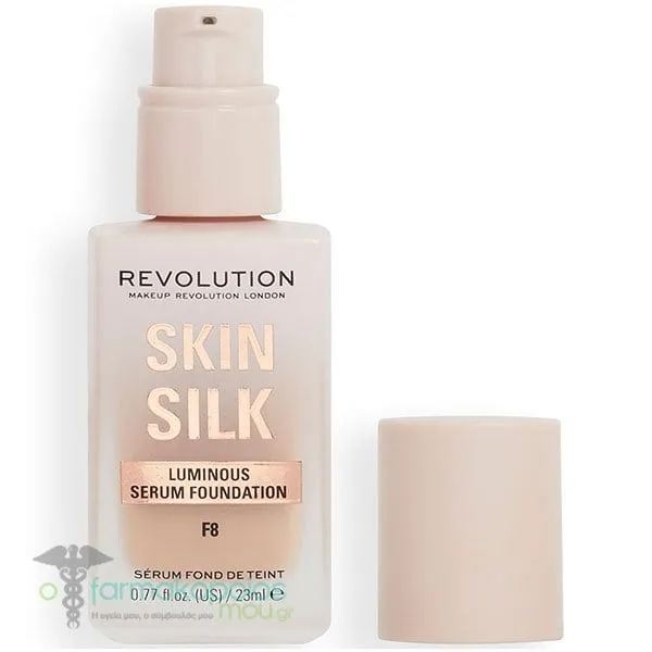 Μake-up Revolution Skin Silk Luminous Serum Foundation, 23ml - F7