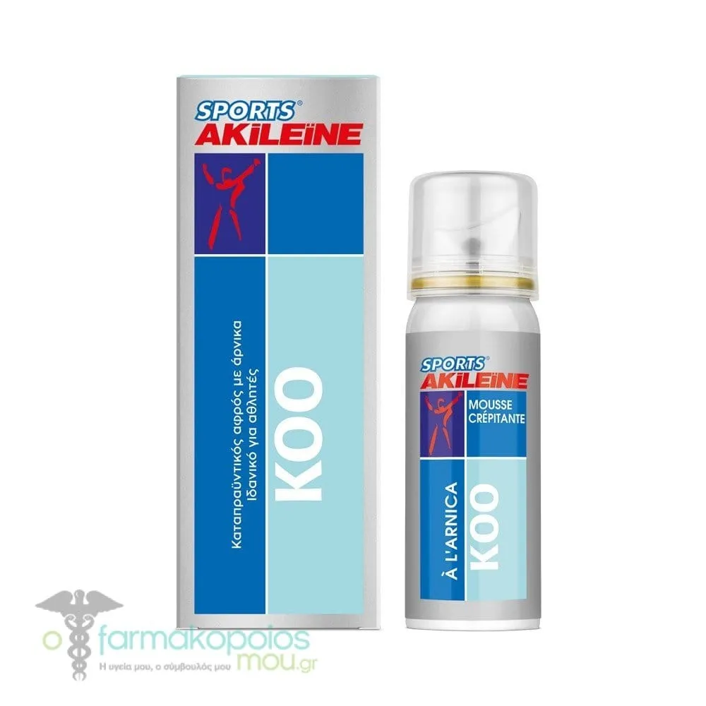 Akileine Sport Koo Crackling Foam, 50ml