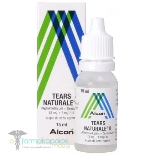 Alcon Tears Naturale II Eye Drops in Solution, 15 ml