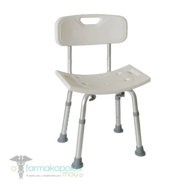 Alfacare Bathroom Chair with Back AC–382, 1pc