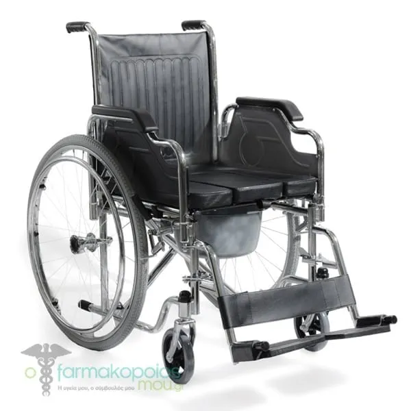 Alfacare Folding Wheelchair with Container AC-43, 1pc