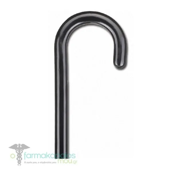 Alfacare Cane Black with Round Handle AC–826, 1pc
