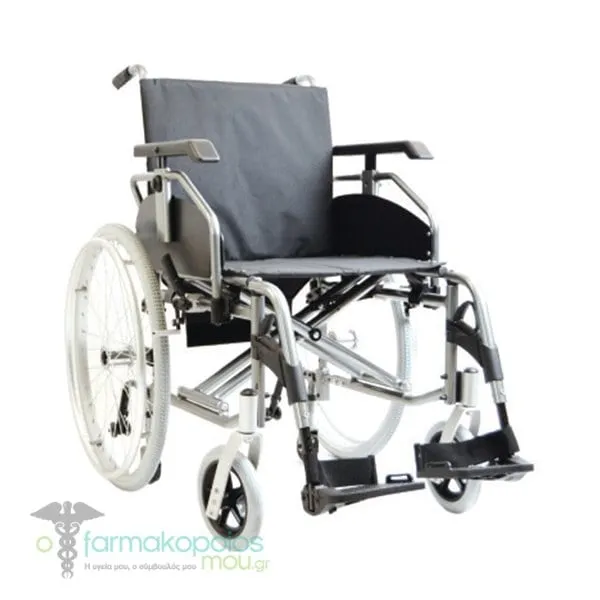 Alfacare Aluminum Wheelchair Smart Plus 46cm Medium Wheels, 1pc