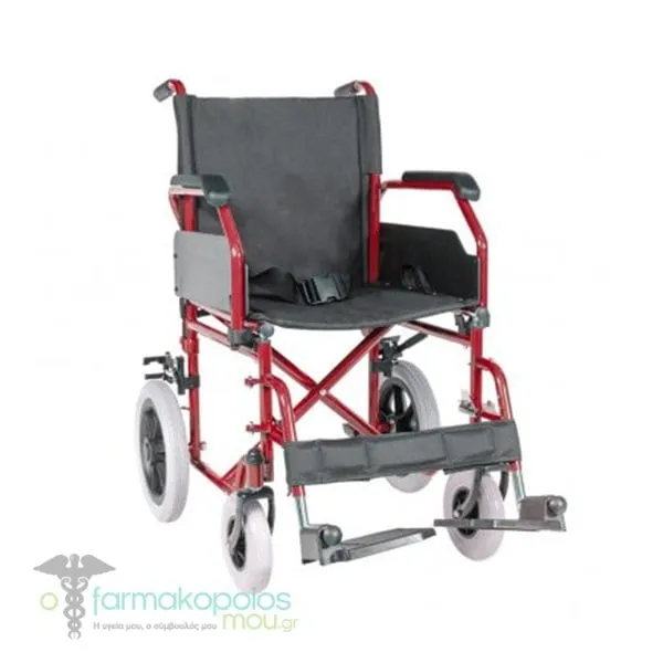 Alfacare Transport Wheelchair Standard AC–42 Bordeaux, 1pc