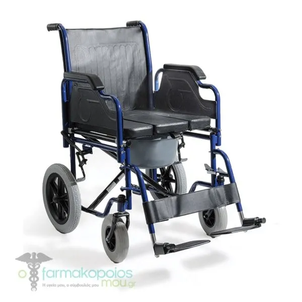 Alfacare Standard Transport Wheelchair with AC-42D Container, 1pc