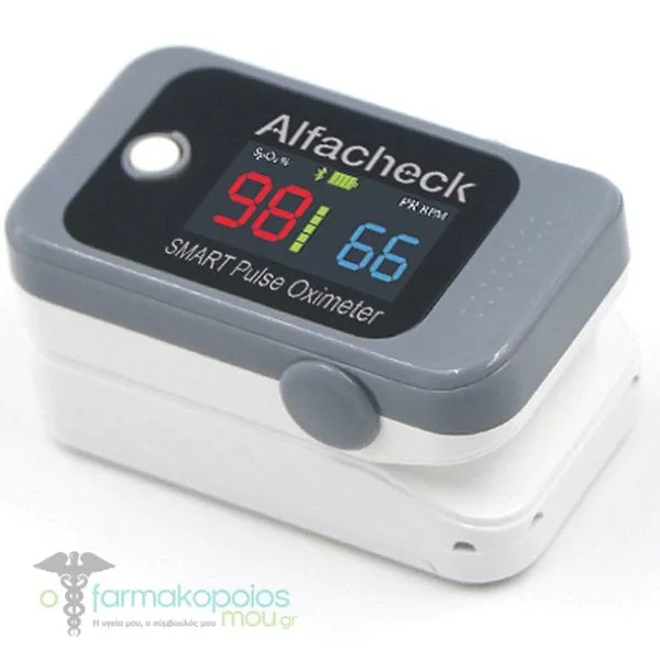 Alfacheck Smart Παλμικό Οξύμετρο, 1 τεμάχιο
