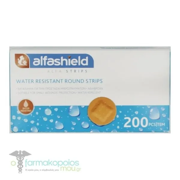 Alfashield Water Resistant Round Strips (22,5mm), 200pcs