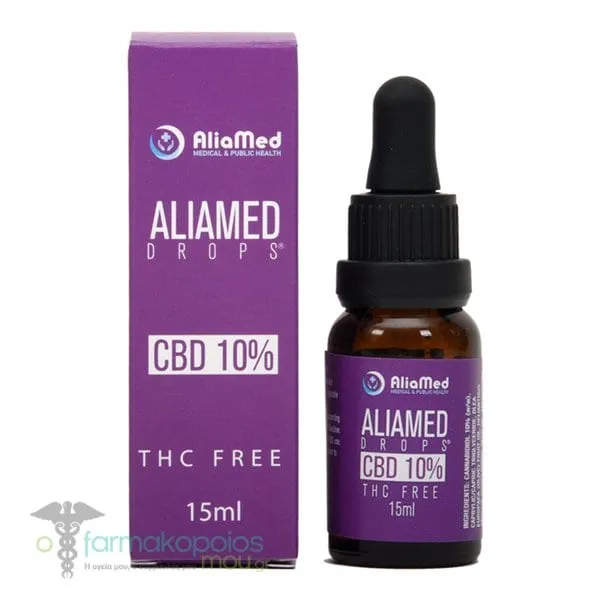 Aliamed Drops CBD 10%, 15ml