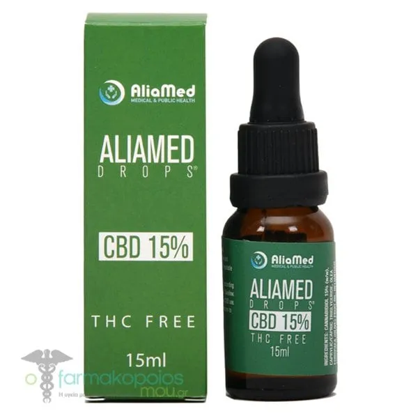 Aliamed Drops CBD 15%, 15ml