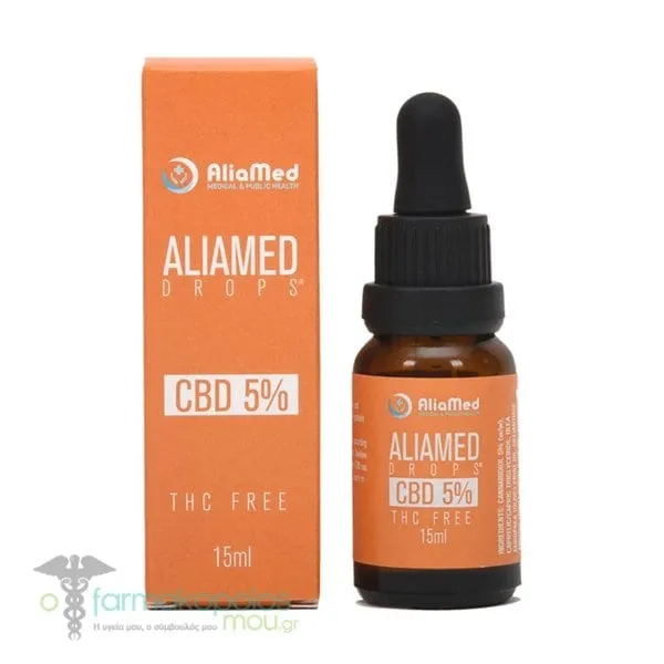Aliamed Drops CBD 5%, 15ml