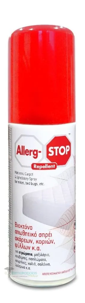 Allerg-Stop Mites, Bed Bugs & Flea Repellent Spray, 100ml