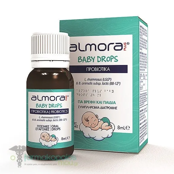 Almora Plus Baby Drops Probiotics, 8ml