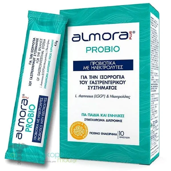 Almora Plus Probio Probiotics with Electrolytes, 10sachets