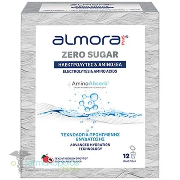 Almora Plus Zero Sugar, 12sachets