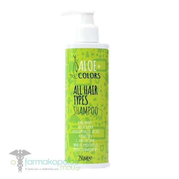 Aloe+ Colors All Hair Types Shampoo, 250ml