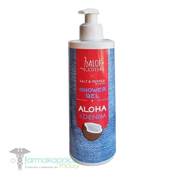 Aloe+ Colors Aloha in Denim Shower Gel Coconut, 250ml