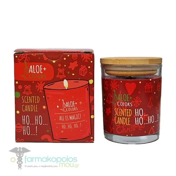 Aloe+ Colors Ho Ho Ho Soy Candle, 150gr